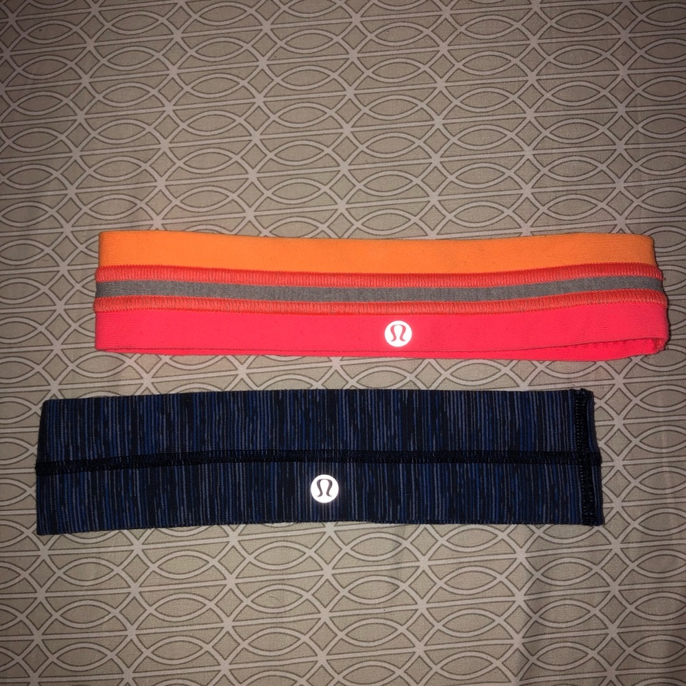 🧵lululemon Headbands set of 2 NWOT